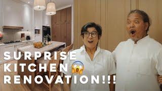 Surprising our parents with their dream kitchen! 