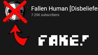 A FAKE Undertale musician DENIES any criticism! (Fallen Human/Disbeliefer Undertale)