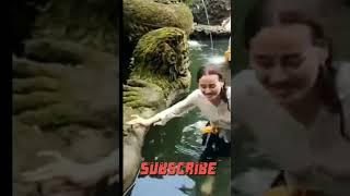 cewek imut bali mandi sungai #shorts #cewekimut