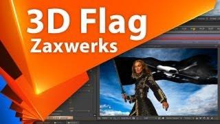 AEplug 009 - Обзор Zaxwerks 3D Flag 2 / Создаем флаг в After Effects