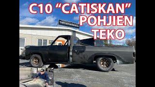 Chevy C10 ”Catiska” projektin pohjatöiden teko I B1-Garage I Episode 11