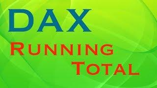 DAX for Power BI - Running Total (Cumulative Sum)