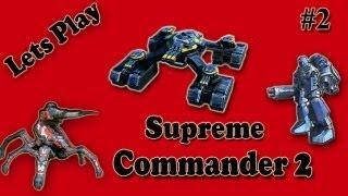 FORFITZ vs 2 Cheat Bots - Supreme Commander 2