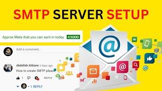 How To Setup Smtp Server Gmail - Using AB Bulk Mailer (Full Tutorial Video)