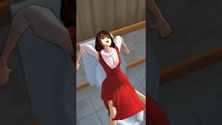 Girl eats a lot and farts  Funny video #sakuraschoolsimulator #shorts #funnyvideo