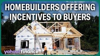 US homebuilders offer incentives as mortgage rates rise