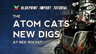 Fallout 4 - Settlement Blueprint Guide - The Atom Cats New Digs at Red Rocket