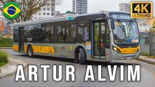 Sao Paulo, Brazil - Buses at Artur Alvim Bus Station