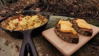 Wilderness Cooking Skill Bushcraft Trip - German Forest #survival #bushcraft