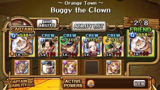 Grand Voyage vs Buggy level 5 with new Luffy vs Kaido Captain [One Piece Treasure Cruise]