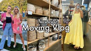 Moving into my new house in Nashville || Moving VLOG 1