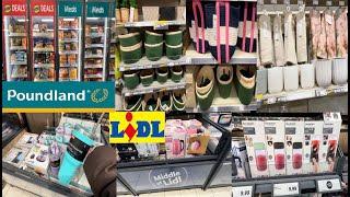 POUNDLAND & LIDL SHOPPING 