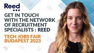 Get in Touch with the Network of Recruitment Specialists: Reed | Tech Jobs Fair - Budapest 2023