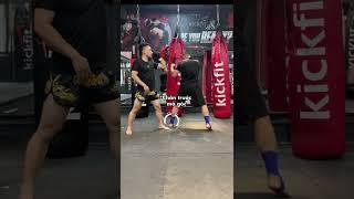 Kỹ thuật đánh chỏ xoay #amazing #kickfit #gym #boxing #muaythai #shorts