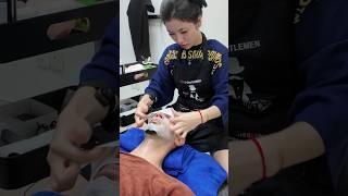 She did EVERYTHING to me!  #asmr #shave #spa #massage #relax #relaxing