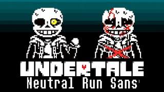 UnderTale:Neutral Run Sans Fight Remake New Update