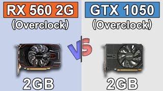 RX 560 (2GB) OC vs GTX 1050 (2GB) OC | New Games Benchmarks