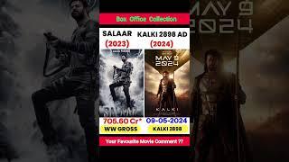 salaar VS kalki movie comparison || box office collection #abmfilmy