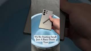 Samsung S23 Ultra Waterproof Test!  Does IPX8 Really Work? #Shorts