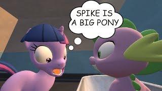 SPIKES FIRST BATH WTF MY LITTLE PONY RIDE COMIC DUBS