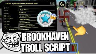 Brookhaven Script SanderX HUB Unlock Premium Gamepass Hack |Hydrogen,Fluxus,Arceus x Mobile