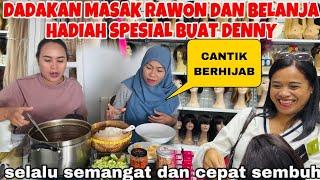 MASAK RAWON &LANGSUNG CARI HADIAH SPESIAL BUAT DENNY ( CANTIK BERJILBAB )SELALU SEMANGAT &SEMBUH