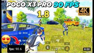 POCO X3 PRO SMOOTH + 90 FPSI POCO X3 PRO 90 FPS PUBG TEST WITH FPS METER | Pubg Mobile