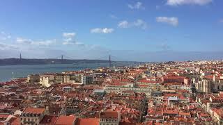 Views From São Jorge Castle In Lisbon