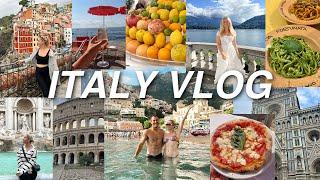 ITALY TRAVEL VLOG   (Positano, Rome, Florence, Cinque Terre, Lake Como + More) 