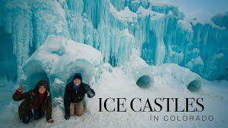 THE ICE CASTLES IN DILLON, COLORADO!