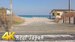 [Relaxing Sleep] Shirahama Beach, Shimoda, Shizuoka, Japan - Ambience ASMR 4K