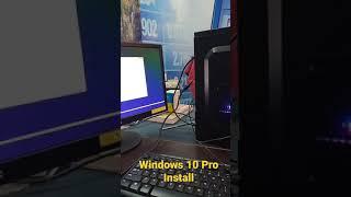 Windows 10 pro install @ H61 Motherboards