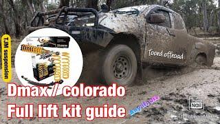 Dmax / Colorado lift kit install - FULL DIY guide - TJM SUSPENSION