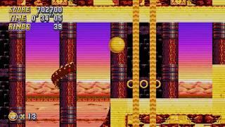 Sonic Mania Plus - Sandopolis Act 1 Mod