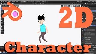 How to make 2d animation in blender 2.81