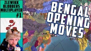 [EU4] Opening Moves in Bengal Multiplayer Game