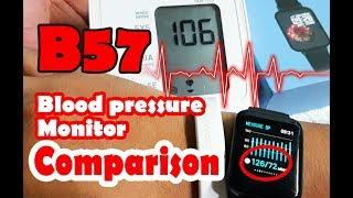 B57 Smartwatch : Blood Pressure Monitor  - Is it reliable?