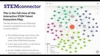 STEMconnector Presents: Interactive STEM Talent Ecosystem Map