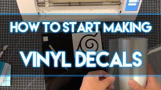 How to Start Making Vinyl Decals (Basic Guide)