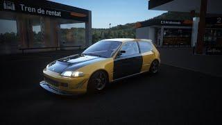  La ARRABASSADA con Honda Civic EG de +200cv | Assetto Corsa | ¡Pura adrenalina de tramo! 
