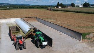 Ag-bagging Corn Silage