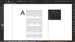 Justify Text in Adobe Illustrator