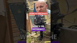 Short Shaft vs Long Shaft Outboard: What You Need to Know! #shorts #boat #outboard  #fishing