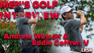 Interview: Andrew Watson & Eddie Coffren V, Lynchburg Men's Golf