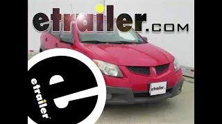 etrailer | How to Set Up Your Curt Trailer Hitch Receiver on a 2003 Pontiac Vibe