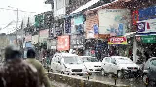 Fresh Snowfall in Kashmir valley