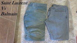 Saint Laurent Vs Balmain Which Denim Is Better?