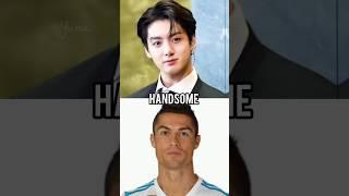 JUNGKOOK vs RONALDO #jungkook #bts #ronaldo #football #messi #shorts #anime