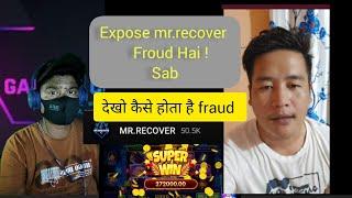 Expose MR.RECOVER ( Kese hota hai froud Teen Patti Master main ) @mr.recover870