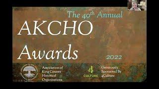 AKCHO Awards 2022 | "The Value of Museums" with John Falk